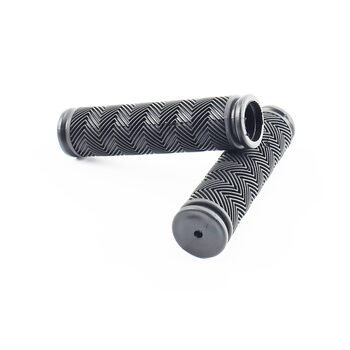 Ручки руля 125мм, черные GP-03