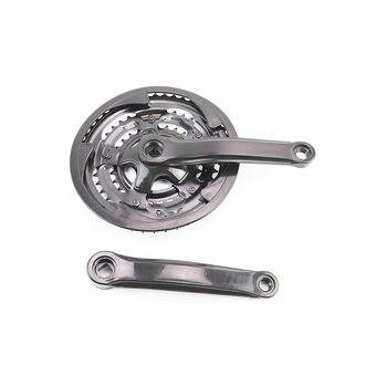 Шатуны "квадрат" 170мм, 48.38.28T MTB, чёрные BL 05