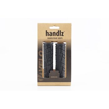 Ручки руля 125мм, черные VLG-207