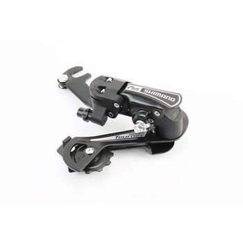 Перемикач ланцюга задній 6зв. кріпл. гачок, чорний Tourney RD-TY 21