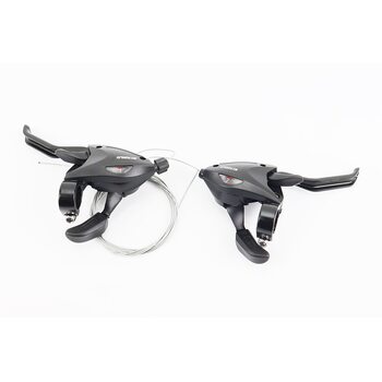 Перемикачі (моноблок) 3x7 швидкості, чорні SL-KD-81