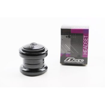 Кермова колонка 1-1/8" (34/28,6x34/30) безрізьбової вилки, чорний H846