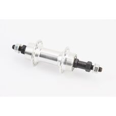 Втулка задняя MTB алюминиевая 14Gx36H под вольнобег, V-brake, 2 пром-подшипники 6200 2RS, крепл. гайка