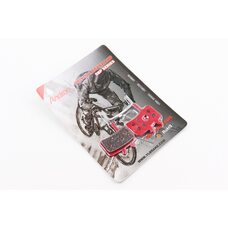 Тормозные колодки Disk-brake (Avid Hydraulic Juicy 5 and 7, Ball Bearing 7), красные YL-1019