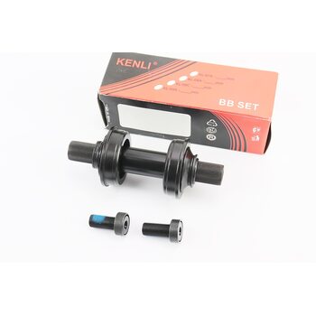 Каретка "шлицы BMX 48T-19мм" 140мм, 2 пром-подшипники (19*41,28*11), KL-11F (American Type)