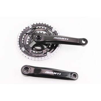 Шатуни "квадрат" 170мм, 42.34.24T MTB, чорні GS-P321