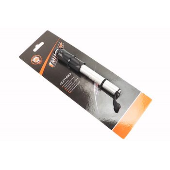 Насос алюмінієвий, універсальний під штуцера Schrader&Presta, ZF-025-1