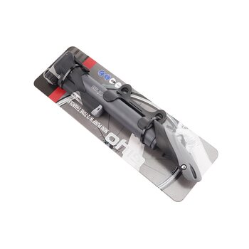 Насос пластмасовий з вузьким манометром, Т-ручкою, сірий GP-961