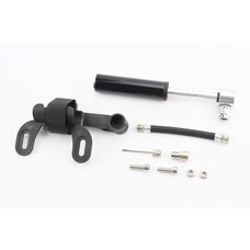 Насос (Mini) алюминиевый, чёрно-серый