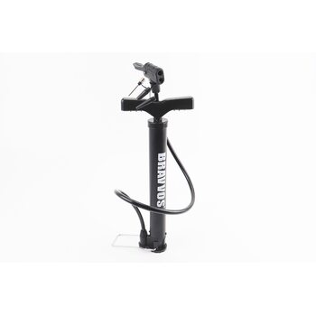 Насос ручной "напольный" алюминиевый с Т-ручкой, под штуцера Schrader&Presta PUM-053