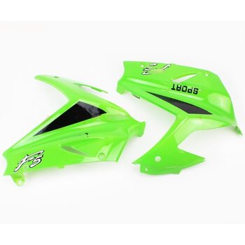 Viper -F5 пластик - фары левый, правый к-кт 2шт, ЗЕЛЁНЫЙ