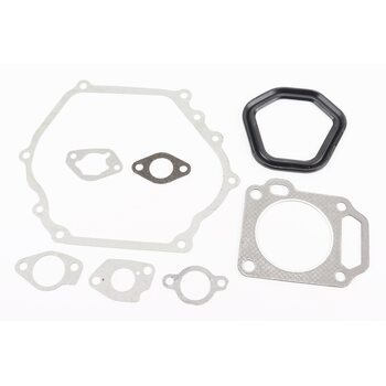 Прокладки двигуна 177F-77mm, к-кт 8 деталей, (пароніт, гума,)