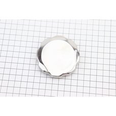 УЦІНКА Кришка бака паливного D-70mm, 168F/170F/173F/177F/182F/188F/190F, метал, "ХРОМ", Тип 1 (невеликі потертості, див. фото)