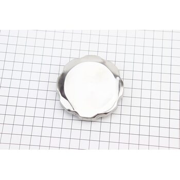 УЦІНКА Кришка бака паливного D-70mm, 168F/170F/173F/177F/182F/188F/190F, метал, "ХРОМ", Тип 1 (невеликі потертості, див. фото)