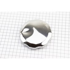 УЦІНКА Кришка бака паливного (для генератора 2-9кВт) D-93mm, 168F/170F/173F/177F/182F/188F/190F, метал, "ХРОМ" (невеликі потертості, див. фото)