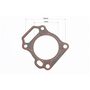 Прокладка головки цилиндра 173F-73mm (паронит, красная нить) для двигателя GX-240 – 8л.с.