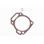 Прокладка головки цилиндра 190F-90mm (паронит, красная нить)