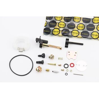 Ремонтный комплект карбюратора 173F/177F/182F/188F/190F, 18 деталей+поплавок