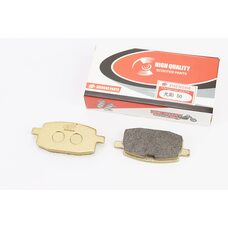 Тормозные колодки (дисковые) Yamaha JOG2/BWS/Axis/ARTISTIC/APRIO; Viper WIND; WUYANG-WY 50; LIFAN-LF 50; к-кт желтые