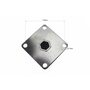 Ступиця колеса на вал 23mm, 14см, 4отв.x110mm к-кт 2шт