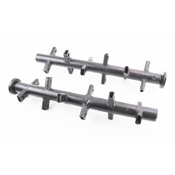 Вал фрезы к-кт 2шт, под шлиц 32mm, ширина захвата 1200mm, 24 ножа, R175/180/190/195/мототрактор