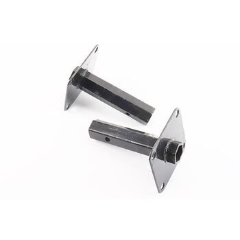 Ступица колеса на вал 23mm, 13см, 4отв.x110mm к-кт 2шт