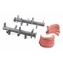 Фреза в сборе, под шлиц 32mm, ширина захвата 830mm, 22 ножа, R175/180/190/195/мототрактор