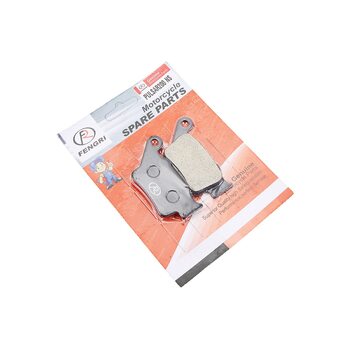 Гальмівні колодки (дискові) PULSAR NS-200; RS200; Dominar 220, "DK151085", чорні