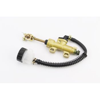 Гальмівний циліндр головний задній МОТОцикли / ATV (кріплення: min=33мм; max=56мм) тип 1, золотистий