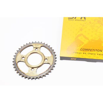 Зірка задня WY125 - 428-41Т - d=58; 4отв.*90mm "гартована" (ZS125J спиці)