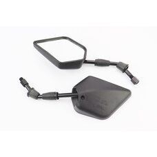 Зеркала к-кт на мотоцикл "призма" черный, м10 "V200R/Delta MT110-1/Alfa MT110-2"