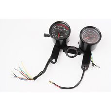 Спидометр, тахометр в сборе "чёрный" (на 160км/ч, тахометр электронный)