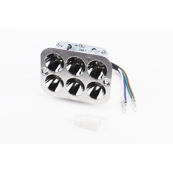Фары квадратной внутренняя часть 6-LED, 90*65мм, TUNING