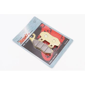 Гальмівні колодки (дискові) праве вухо, Viper - RACE/STORM/CG/СВ/HONDA-LS125;NSR 50;MBX 50/LIFAN/KYMCO-Pulsar/LONCIN, к-кт 2шт, жовті