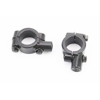 Кріплення на кермо для дзеркал M8, к-кт 2шт, ЧОРНИЙ