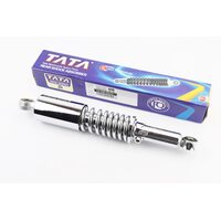 Амортизатор задній JH/CB/CG - З35мм*d55мм (втулка 12мм / втулка 10мм) зі склянкою регул., хром