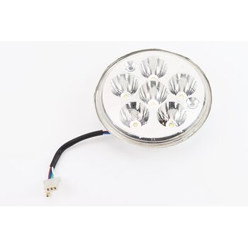 Фара кругла передня частина DELTA/ALPHA 6-LED, d-140mm, TUNING