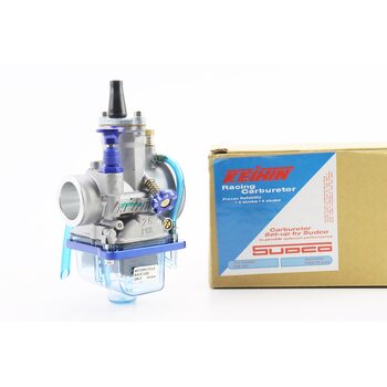 Карбюратор TUNING прозр. поддон PWK 26 (d=26mm) с мех. заслонкой, (качественная копия)