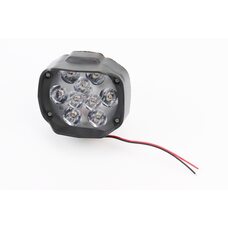 Фара додаткова світлодіодна вологозахисна - 9 LED, (77*64mm) з кріпленням