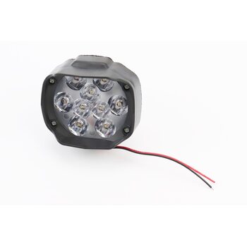 Фара дополнительная светодиодная влагозащитная - 9 LED, (77*64mm) с креплением