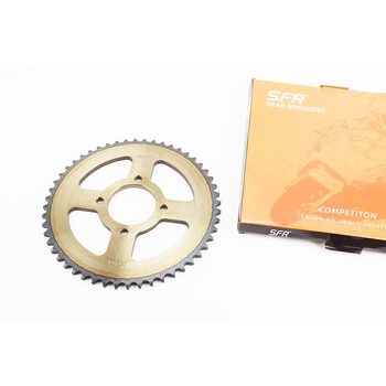 Зірка задня JD125 - 428-52T - d=58; 4отв.*78mm "гартована"