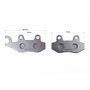 V200R Гальмівні колодки (дискові) ліве вухо, RACE/STORM/CG/СВ/HONDA-LS125;NSR 50;MBX 50/LIFAN/KYMCO-Pulsar/LONCIN, к-кт 2шт