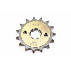 Звезда передняя 428H-15T - Yamaha YBR125 "каленая"