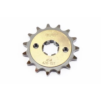 Звезда передняя 428H-15T - Yamaha YBR125 "каленая"