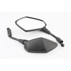 Дзеркала к-кт на мотоцикл "призма" чорний, м8 (ССС - знак якості)