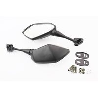 Дзеркала к-кт на мотоцикл "призма" під два болта, чорні, тип 2