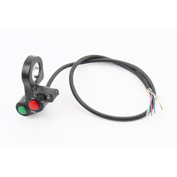 Блок кнопок на руле универсальный "компакт" (сигнал, повороты, габарит, стартер)