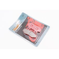 Гальмівні колодки (дискові) без вуха, Viper - RACE/STORM/CG/СВ/HONDA-LS125;NSR 50;MBX 50/LIFAN/KYMCO-Pulsar/LONCIN, к-кт 2шт, червоні