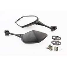 Дзеркала к-кт на мотоцикл "призма" під два болта, чорні, тип 2