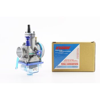 Карбюратор TUNING прозр. поддон PWK 34 (d=34mm) с мех. заслонкой, (качественная копия)